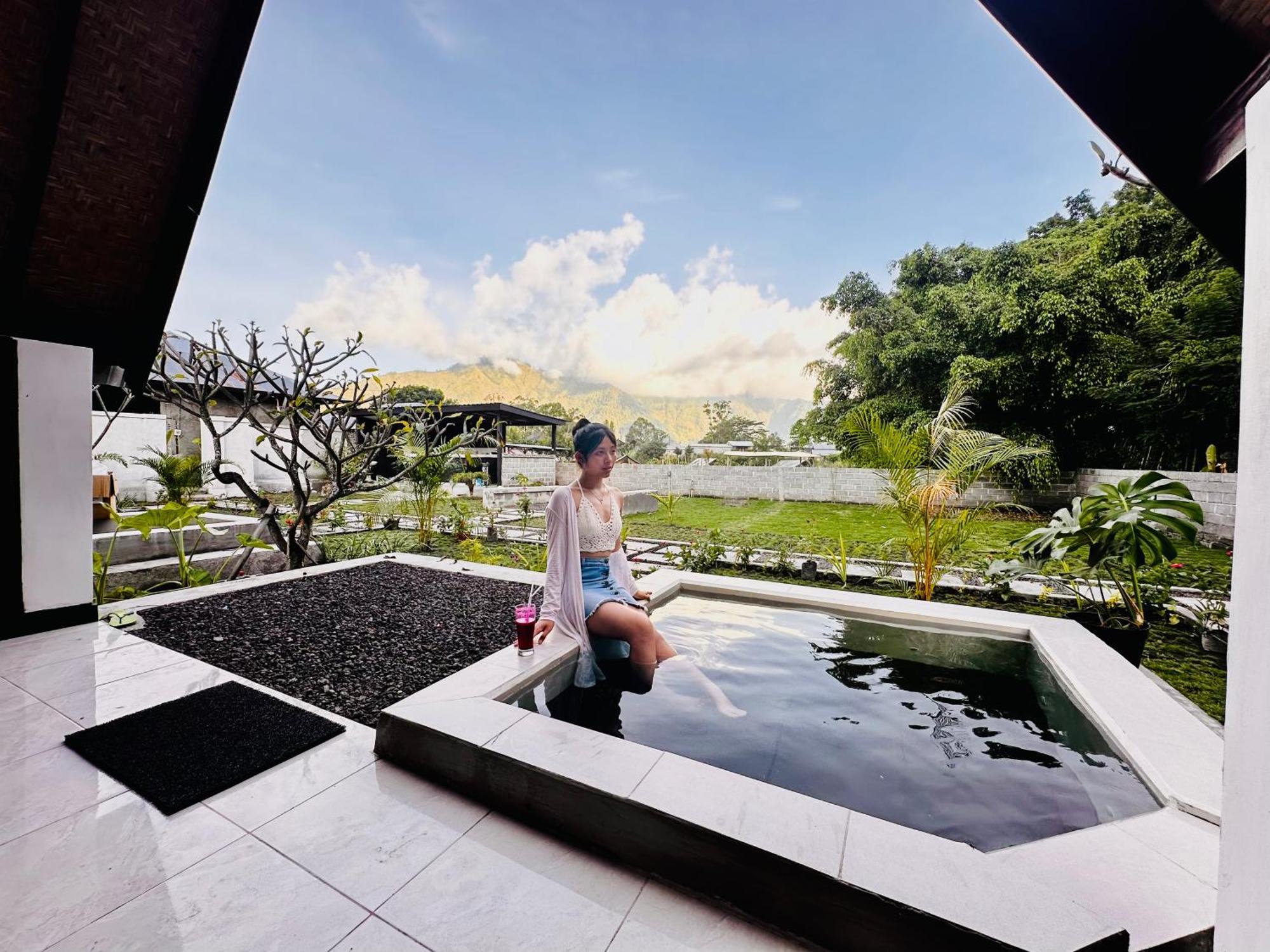 Ampik Batur With Private Hot Springs Kubupenlokan Exterior foto